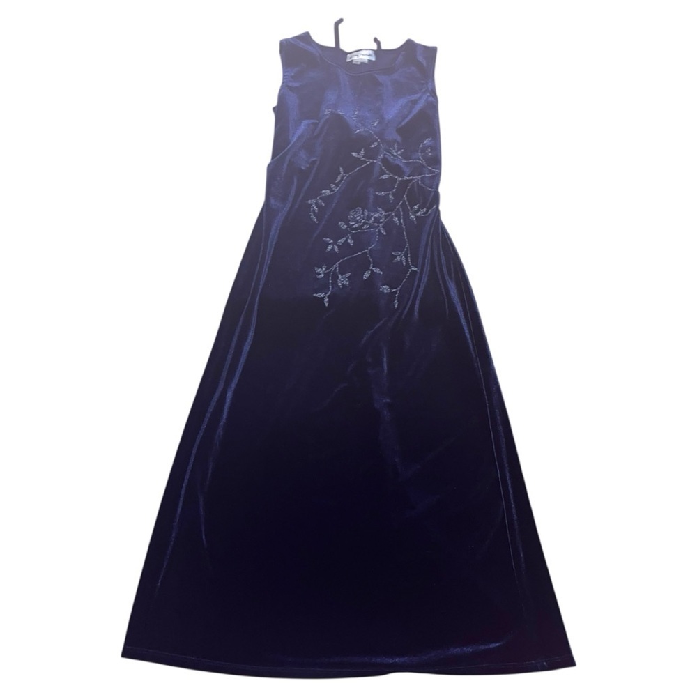 Vintage y2k early 2000s whimsigoth velvet dress